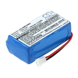 Helyettesítő orvosi eszköz akku Air Shields-Vickers JM102 Jaundice Mete OM11158 800mAh 3.84Wh 4.8V kép