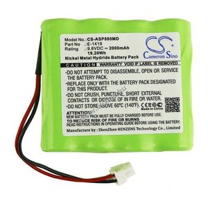 Helyettesítő orvosi eszköz akku Medima Syringe pump S2 120049 2000mAh 19.2Wh 9.6V kép
