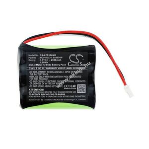 Helyettesítő orvosi eszköz akku ATYS Moniteur Systolique Systoe MQH00334 2000mAh 7.2Wh 3.6V kép