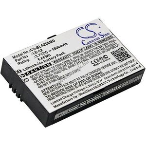 Helyettesítő orvosi eszköz akku Bolate A2 / LB-02 1800mAh 6.66Wh 3.7V kép