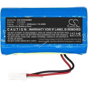 Helyettesítő orvosi eszköz akku CardinalHealth Kangaroo Joey F010506 5200mAh 19.24Wh 3.7V kép