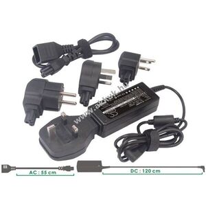 Helyettesítő laptop adapter BenQ MSI Wind 90 5.50x2.50mm csatlakozó UK Euro USA AU/NZ kép