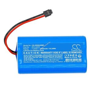 Helyettesítő orvosi eszköz akku Vision LED DayLite DVI-LEDS 2600mAh 19.24Wh 7.4V kép