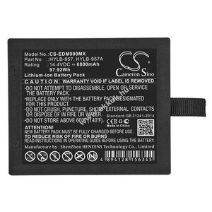 Helyettesítő orvosi eszköz akku Edan M9 HYLB-957A 6800mAh 97.92Wh 14.4V kép