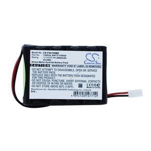 Helyettesítő orvosi eszköz akku Fresenius P-200 120024 2000mAh 24Wh 12V kép