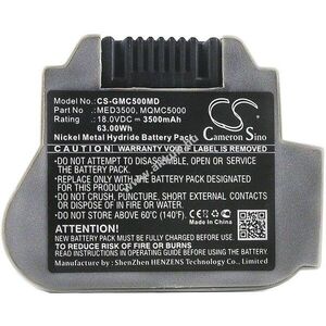 Helyettesítő orvosi eszköz akku GE MAC 3500 900770-001 3500mAh 63Wh 18V kép