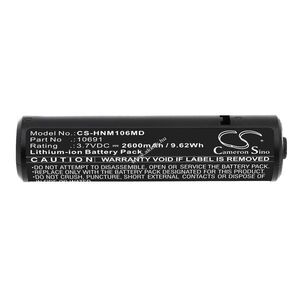 Helyettesítő orvosi eszköz akku Riester XL 3.5V 2600mAh 10691 3.7V 9.62Wh kép