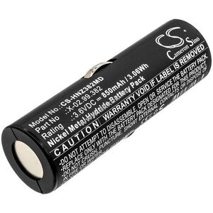 Helyettesítő orvosi eszköz akku Heine Beta B12043 850mAh 3.06Wh 3.6V kép