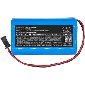 Helyettesítő orvosi eszköz akku Jumper JPD-300A JHT-99J-00 2600mAh 38.48Wh 14.8V kép
