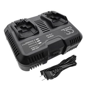 Helyettesítő szerszámgép töltő DeWalt DCF885N DCB102 kétportos USA AC csatlakozó kép