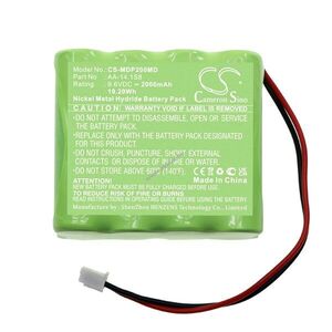 Helyettesítő orvosi eszköz akku Medima P2 001.1.0344 2000mAh 19.2Wh 9.6V kép