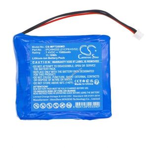 Helyettesítő orvosi eszköz akku Medcaptain TP-20S IPC494252 21CP6/43/52 1500mAh 11.1Wh 7.4V kép