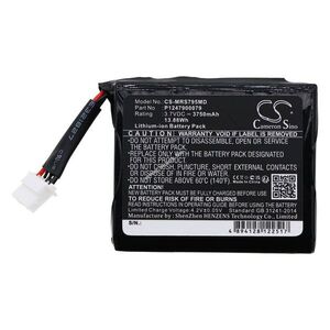 Helyettesítő orvosi eszköz akku Masimo Radical-7 9500 Touchscreen P1247900079 3750mAh 13.88Wh 3.7V kép