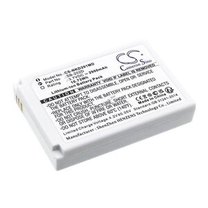 Helyettesítő orvosi eszköz akku Nihon Kohden CardioAir ECG-2010 SB-202D 2900mAh 10.73Wh 3.7V kép