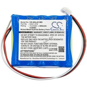 Helyettesítő orvosi eszköz akku NSK Brasseler Endomate DT 800mAh 9.6Wh 12V kép