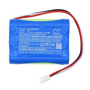 Helyettesítő orvosi eszköz akku IPB HDM 99XP/6471 4500mAh/32.4Wh 7.2V kép