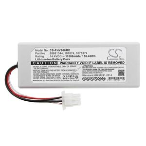 Helyettesítő orvosi eszköz akku Philips Respirateur V60 88881344 11000mAh 158.4Wh 14.4V kép