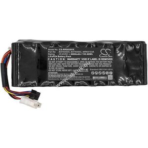Helyettesítő fűnyíró akku Wolf Garten Cub Cadet L.K18 BAT6000A 6000mAh 153.6Wh 25.6V kép
