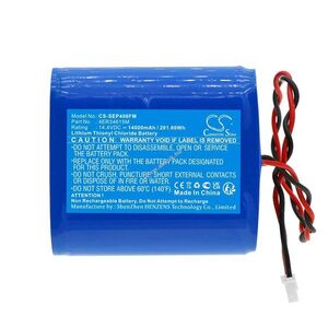 Helyettesítő tengeri biztonsági mentőeszközök elem Saracom EB-10 4ER34615M 14000mAh 201.6Wh 14.4V kép