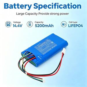 Helyettesítő orvosi eszköz akku AirSep FreeStyle 5 AS077 5200mAh 74.88Wh 14.4V kép