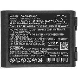 Helyettesítő orvosi eszköz akku Artema Simonson-Wheel Cardioaid 930 59439-6 3000mAh/36Wh 12V kép