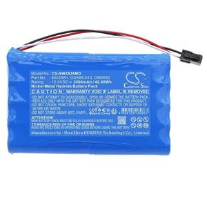 Helyettesítő orvosi eszköz akku Smiths Advisor Patient Monitor 12-636A/80025B1 3500mAh 42Wh 12V kép
