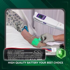 Helyettesítő orvosi eszköz akku Veins Accuvein AV500 Illuminator 110-00003 2600mAh 9.62Wh 3.7V kép