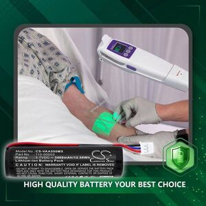 Helyettesítő orvosi eszköz akku Veins Accuvein AV500 Illuminator 110-00003 3400mAh 12.58Wh 3.7V kép