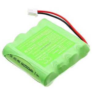 Helyettesítő orvosi eszköz akku Welch-Allyn ProBP2400 110969-O 2500mAh/12Wh 4.8V kép