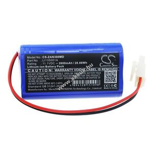 Helyettesítő orvosi eszköz akku Zondan Apollo N3 LI13S001A 2600mAh 28.86Wh Li-Ion 11.1V kép