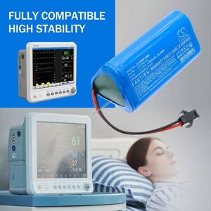 Helyettesítő orvosi eszköz akku Zoncare PM-7000C JHT-99G-00 2600mAh 28.86Wh 11.1V kép