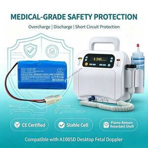 Helyettesítő orvosi eszköz akku Aeonmed A100SD WP-XZT-2220 2600mAh 18.72Wh 7.2V kép