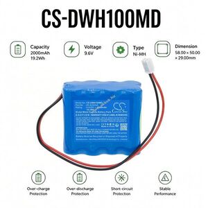 Helyettesítő orvosi eszköz akku DAIWHA AITECS-DF12/8H-E200AA 2000mAh 19.2Wh 9.6V kép