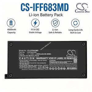 Helyettesítő orvosi eszköz akku Infinum Omni Express XHP683496 4500mAh/49, 95Wh 11.1V kép