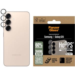 PanzerGlass Hoops Samsung Galaxy S25 átlátszó kameravédő gyűrű kép