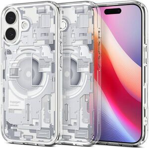 Spigen Ultra Hybrid MagSafe Zero One White iPhone 17 tok kép