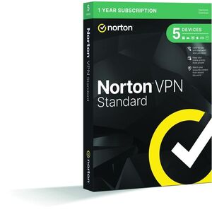 Norton Secure VPN, 1 uživatel, 5 zařízení, 12 měsíců (elektronická licence) kép
