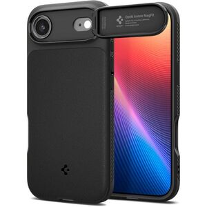 Spigen Optik Armor MagSafe Black iPhone Air tok kép