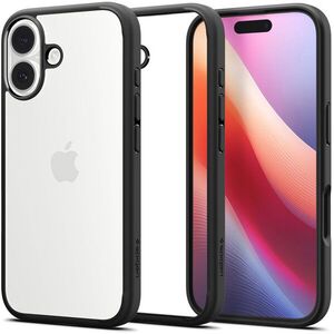 Spigen Ultra Hybrid Matte Black iPhone 17 tok kép