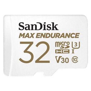 SANDISK microSDHC 32GB Max Endurance + SD adapter kép