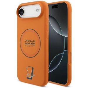 Red Bull Silicone Blue Ring iPhone Air narancssárga MagSafe tok kép