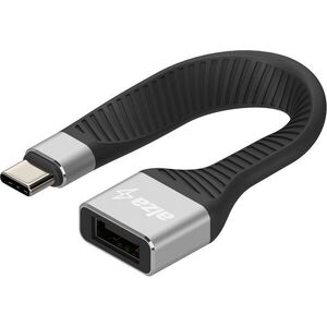 AlzaPower FlexCore USB-C 3.2 Gen 2 (M) to USB-A (F) fekete kép