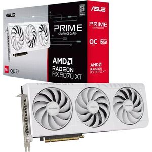 ASUS PRIME Radeon RX 9070 XT 16G White OC kép