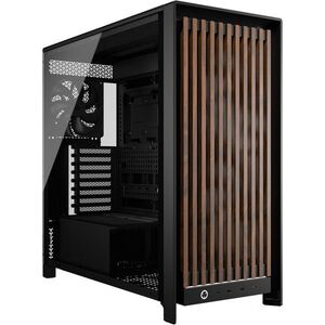 Corsair FRAME 5000D Wood RS Black/Walnut kép
