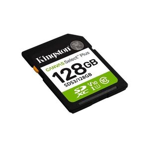 Kingston Technology Canvas Select Plus Gen3 128 GB SD UHS-I Class 10 kép