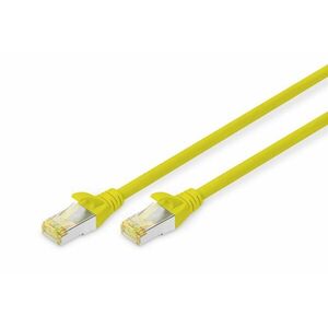 Digitus CAT6A S-FTP Patch Kábel - 1m - Sárga kép
