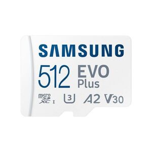 Samsung MicroSD kártya - 512GB MB-MC512SA/EU (EVO PLUS, microSDXC... kép
