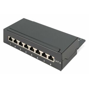 DIGITUS 8 Portos Cat6 Patch Panel kép