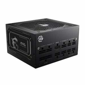 MSI MAG A850GL PCIE5 II 850 W 20+4 pin ATX Fekete számítógép tápegység kép