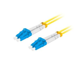 Optikai szálas patch kábel sm lc/upc-lc/upc duplex 3.0mm lszh g65... kép